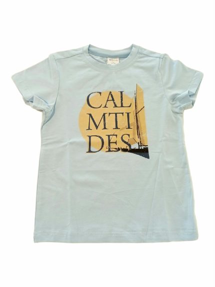 T.SHIRT M/CORTA VELA ATIVO KIDS - T.shirt stampata in cotone a manica corta.