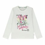 T.shirt m/lunga bambina T.shirt bambina maniche lunghe in jersey stretch| Melby