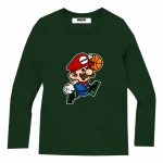T.shirt m/lunga bimbo Air Mario T.shirt a Manica Lunga - Stampa Air Mario - 100% Cotone - Mousse Kids Air Mario