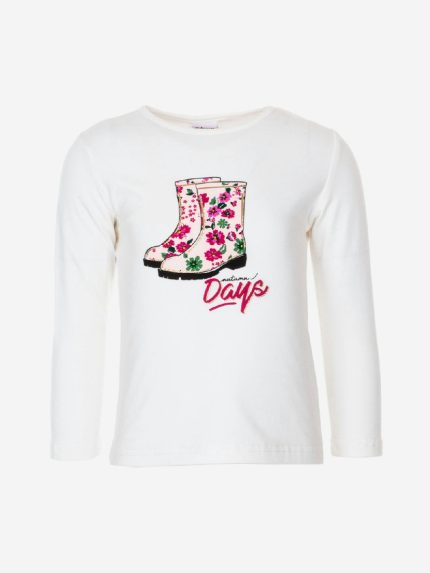 T.shirt m/lunga Essence of Nature T.shirt stampata girocollo a manica lunga - 100% cotone invernale.