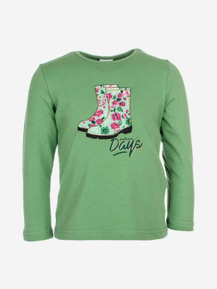 T.shirt m/lunga Essence of Nature T.shirt stampata girocollo a manica lunga - 100% cotone invernale.