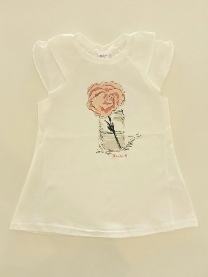 T.SHIRT MANICA ALETTA ATIVO KIDS - T.shirt in cotone con maniche ad aletta. Taglie 4/14 anni.