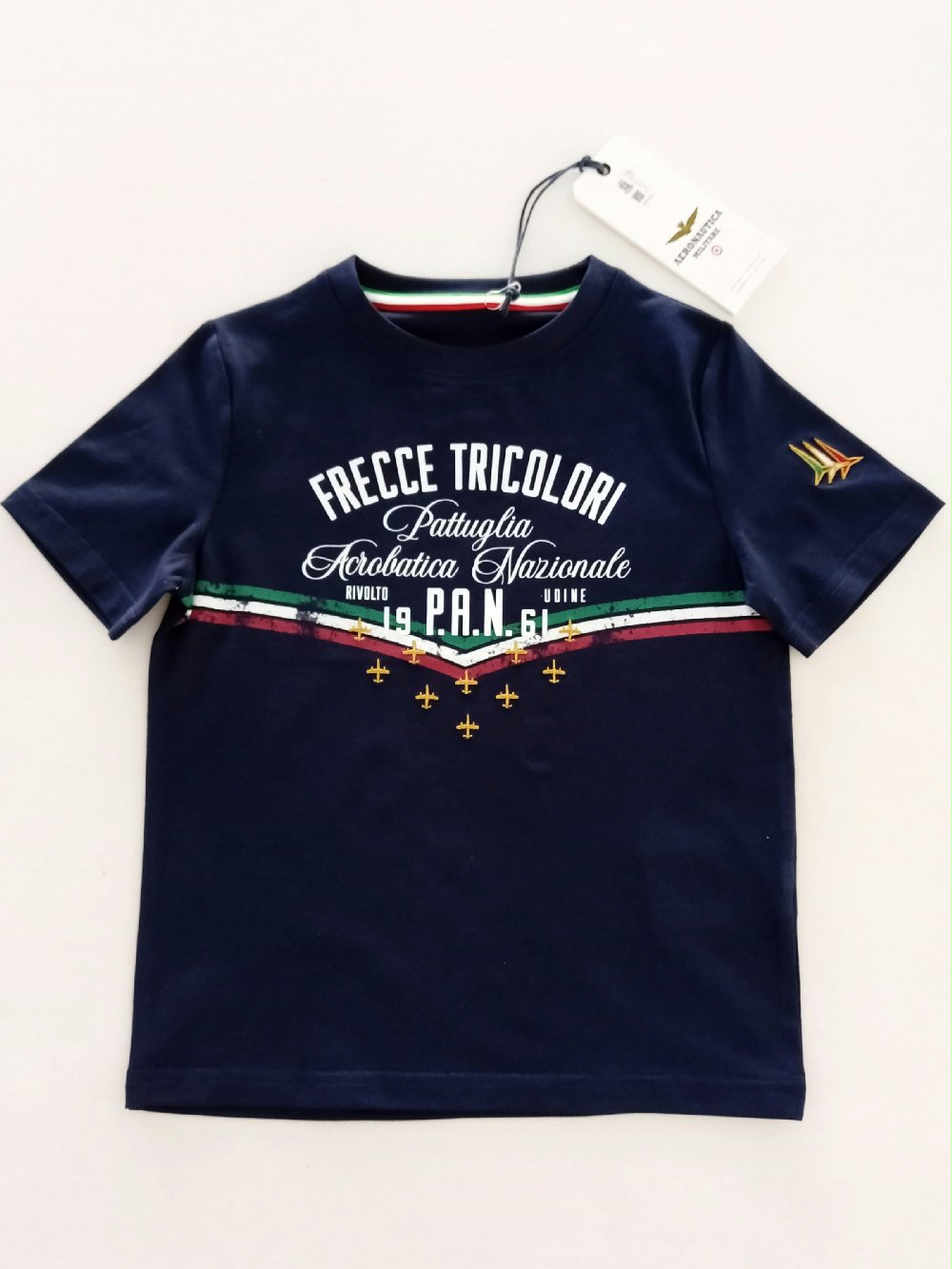 T.shirt manica corta AM Arsiero 241TS2277J 00 T.shirt manica corta AM Arsiero T.shirt Aeronautica Militare - Emozioni con le Frecce Tricolori