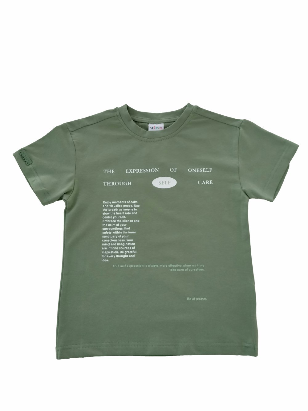 T.shirt manica corta ND2266 00 T.shirt manica corta T.shirt stampa testo a maniche corte in cotone stretch.
