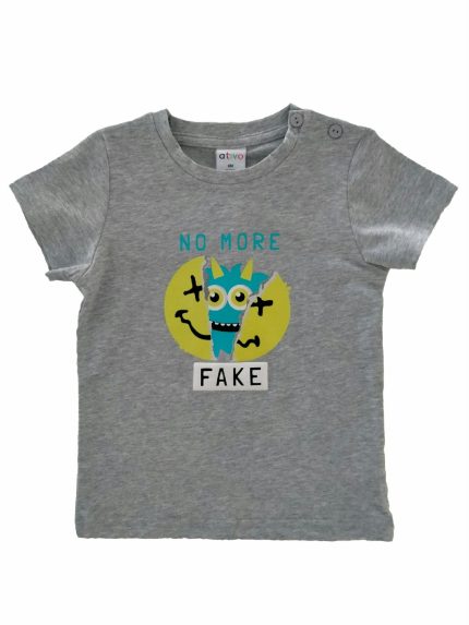 T.shirt manica corta T.shirt stampata a maniche corte in cotone stretch.