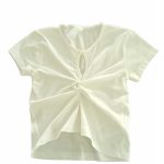 T.shirt manica corta ragazza T.shirt Crop Lù-Lù - Comfort e Stile per Adolescenti Trendy Made in Italy
