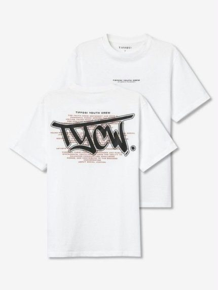 T.shirt manica corta ragazzo Jared T.shirt Manica Corta TIFFOSI Ragazzo - 100% Cotone con Stampa Trendy Ragazzo Teen Autunno/Inverno