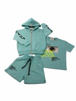 T.shirt manica corta T.shirt Bambino 100% Cotone Shoe Mini - Stampa Street Style - Made in Italy