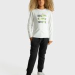 T.shirt manica lunga bambino T.shirt Bambino a Manica Lunga in Cotone Stretch: Stile e Comfort