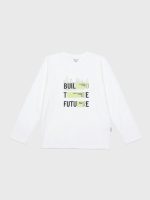 T.shirt manica lunga bambino T.shirt Bambino a Manica Lunga in Cotone Stretch: Stile e Comfort