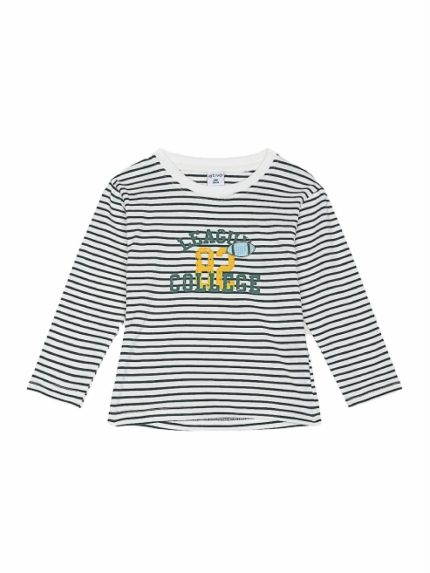 T.shirt manica lunga bimbo T.shirt stampata a manica lunga per bimbo - Comodità in cotone stretch