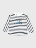 T.shirt manica lunga bimbo T.shirt stampata a manica lunga per bimbo - Comodità in cotone stretch