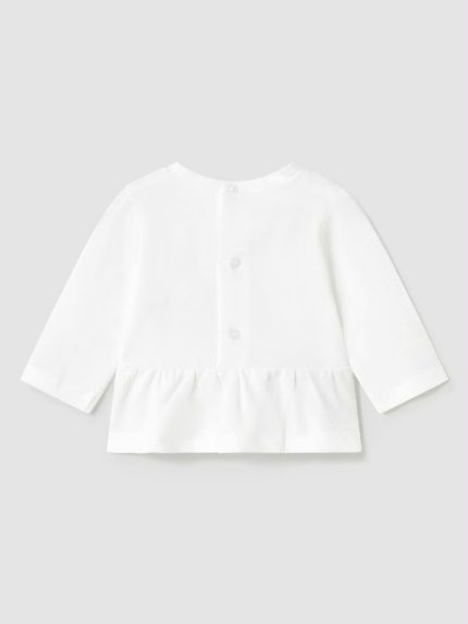 T-shirt manica lunga neonata T-Shirt Manica Lunga Neonata Mayoral New Born: Comfort e Stile in Cotone Stretch