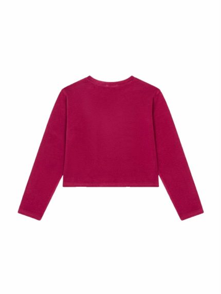 T-shirt manica lunga ragazza Ativo Kids Junior - t-shirt stampata a manica lunga in cotone invernale, bambina/ragazza 6/14 anni Back to School