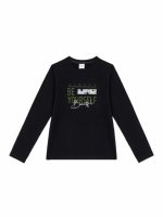 T-shirt manica lunga ragazza Ativo Kids Junior - t-shirt stampata a manica lunga in cotone invernale stretch 6/14 anni Back to School