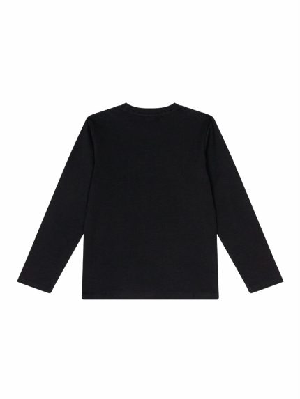 T-shirt manica lunga ragazzo Ativo Kids Junior - t-shirt stampata a manica lunga in cotone invernale stretch Back to School