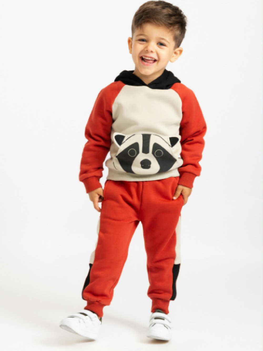 Tuta sportiva bimbo ND7982 00 Tuta sportiva bimbo Ativo Kids - tuta bimbo in cotone invernale stretch, 6/36 mesi