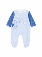 Tutina neonato Ativo Kids - tutina in ciniglia per neonato