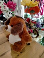 Zainetto peluche Cagnolino Zainetto in peluche modello Cagnolino con manico e zip sul retro. Idea Regalo