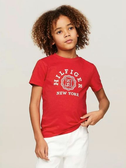 T.shirt manica corta Logo T-shirt logo 100% cotone.