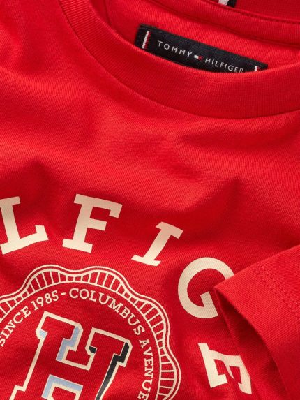 T.shirt manica corta Logo T-shirt logo 100% cotone.