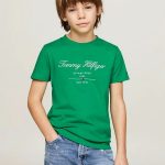 T.shirt manica corta Logo T-shirt stampata, 100% cotone.